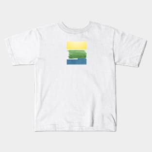 Summer Love Colorful Abstract Kids T-Shirt